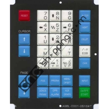 Клавиатура для станков с ЧПУ Fanuc A98L-0001-0518#T