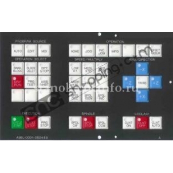 Клавиатура для станков с ЧПУ Fanuc A98L-0001-0524#B Клавиатура для станков с ЧПУ Fanuc A98L-0001-0524#B